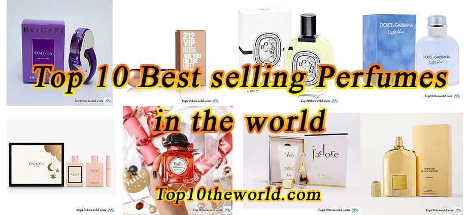 Top 10 best selling perfumes in the world