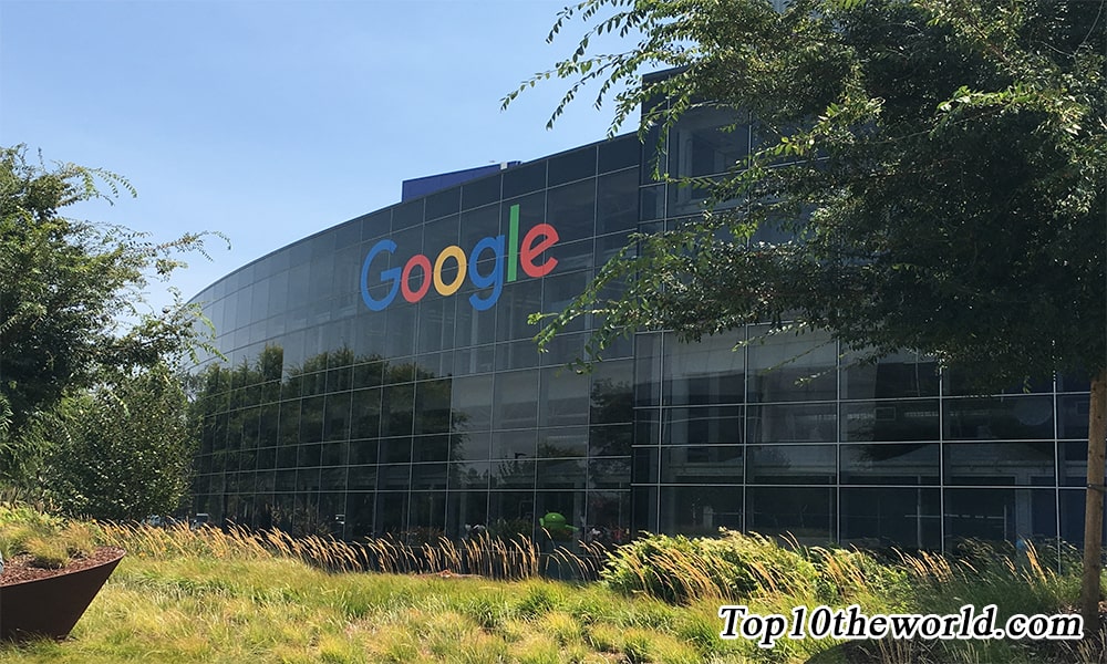 Google - Top 10 companies by market cap in the world
