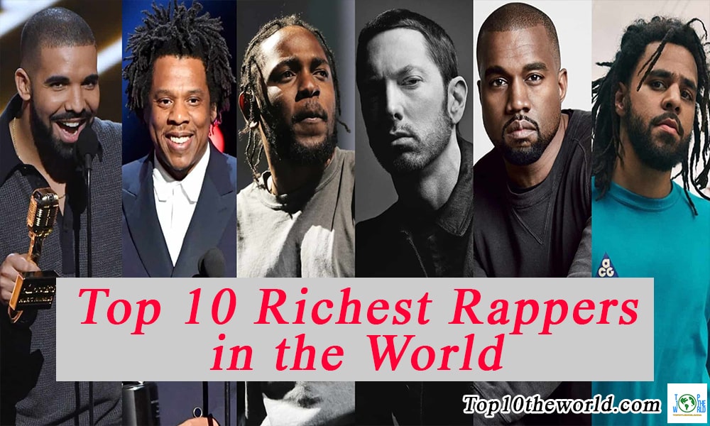 Top 10 Richest Rappers In The World 2020 2021 Top10theworld