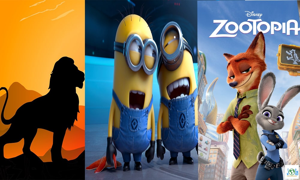 Top 10 Highest Grossing Animated Movies - Top10theworld.com