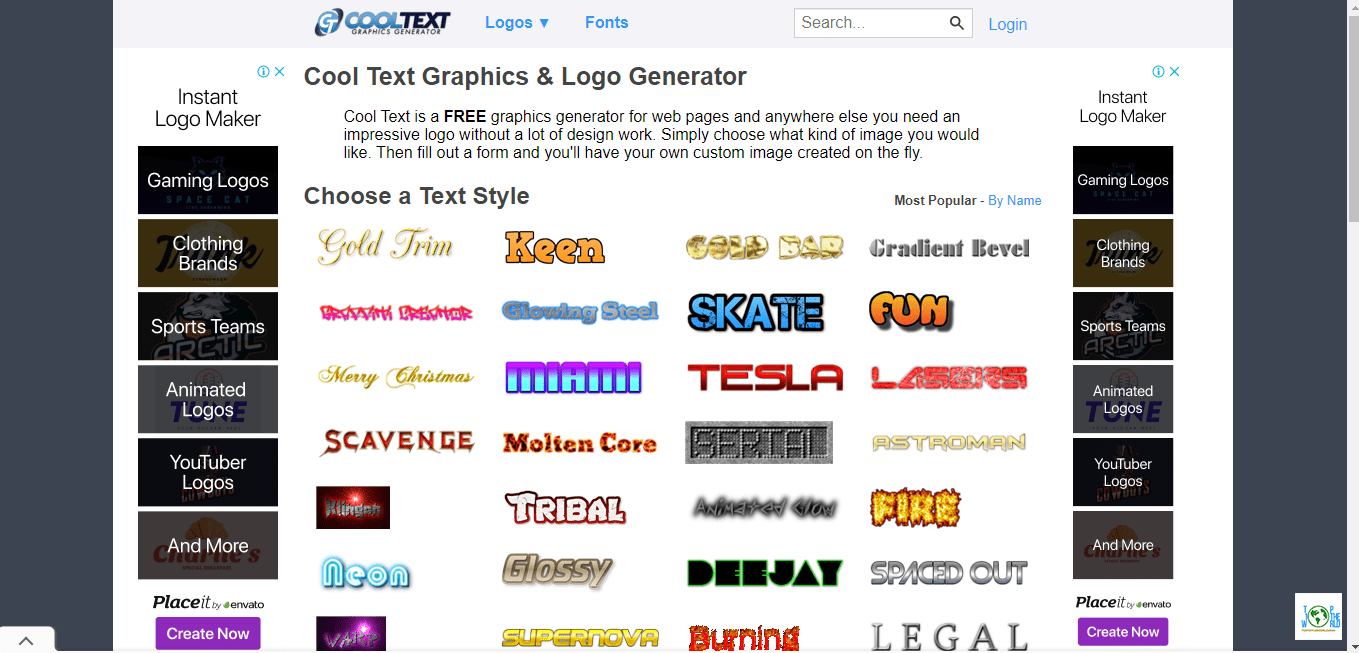 Top 10 Website Create Logo Free