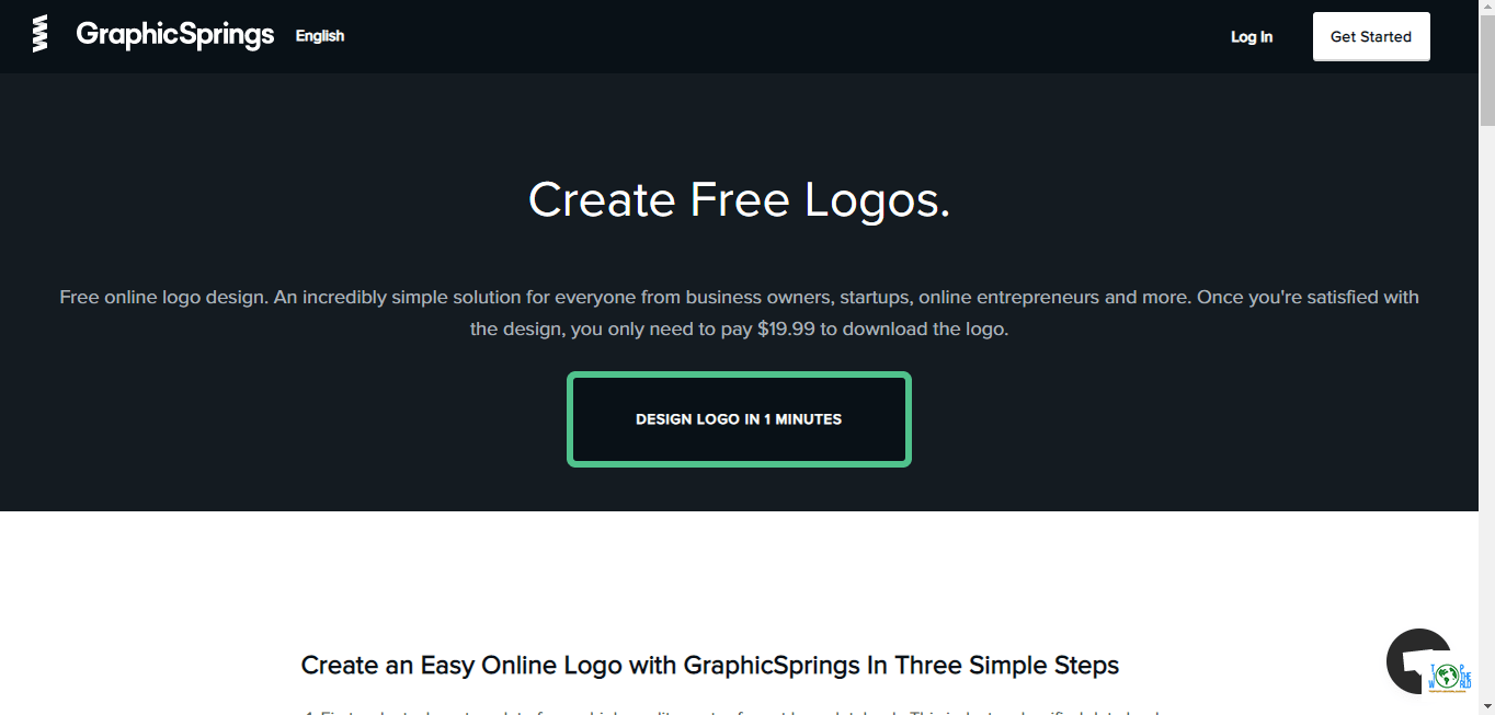 Graphic Spring - Top 10 Website Create Logo Free