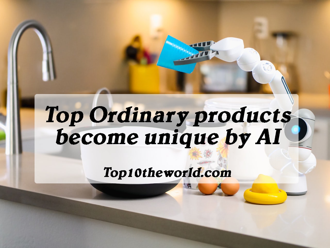 Top Ordinary products become unique by Ai