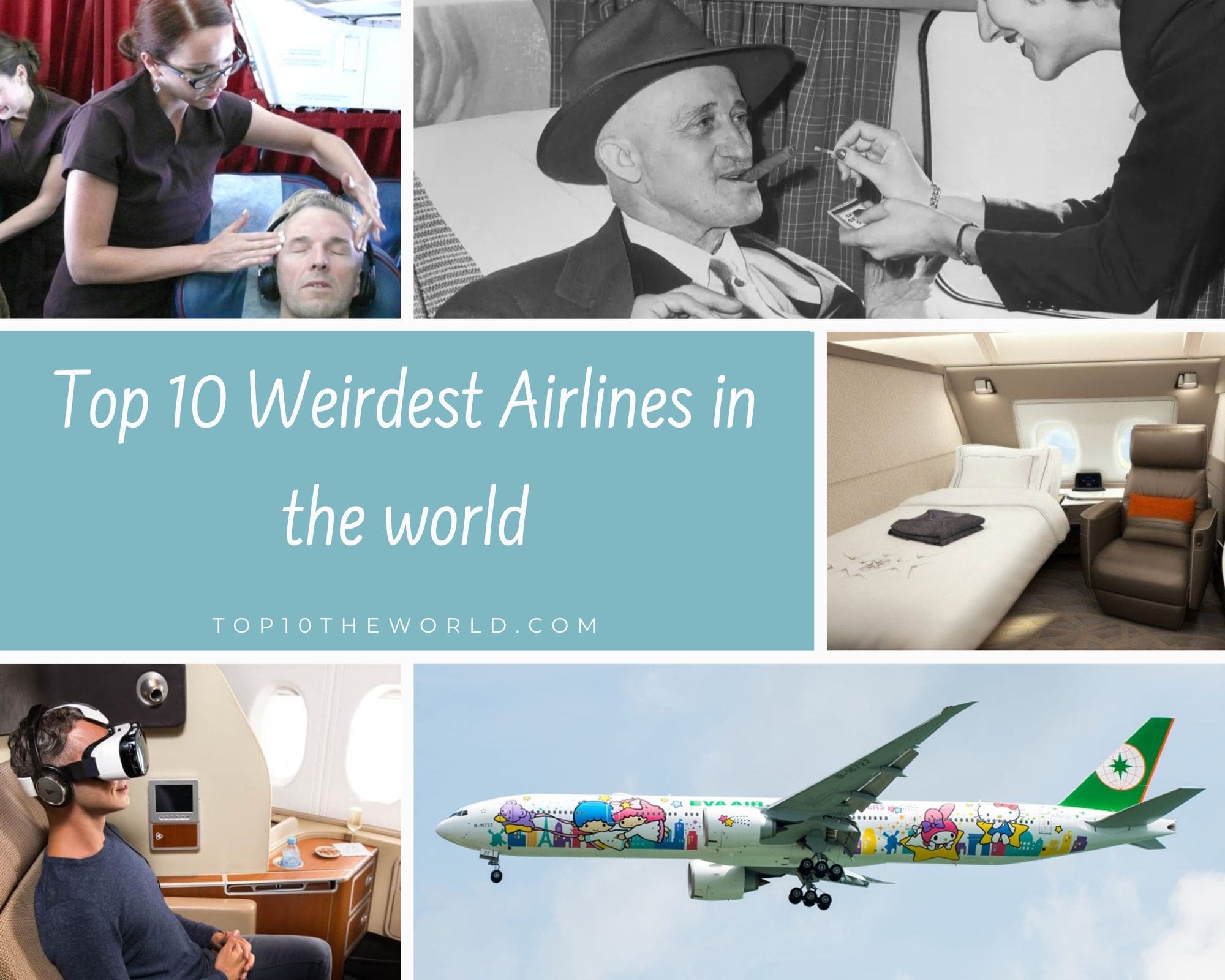 Top 10 Weirdest Airlines in the world