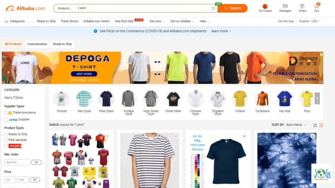 Top 10 Largest E-commerce Websites in the World